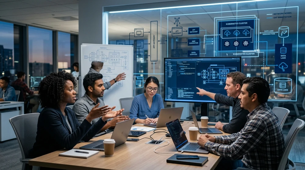 Equipe de engenharia de software da BESSA SISTEMA